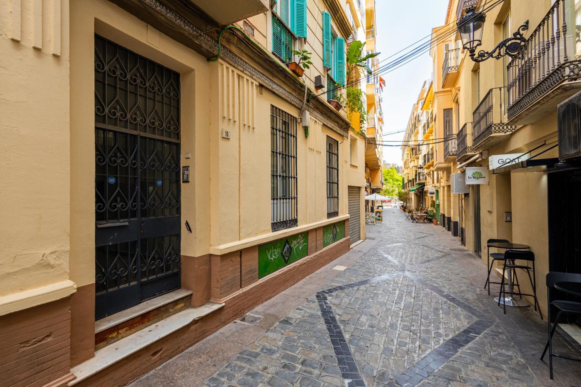 C92 - Rustic Two Bedrooms Apartment With Terrace Malaga Exterior photo