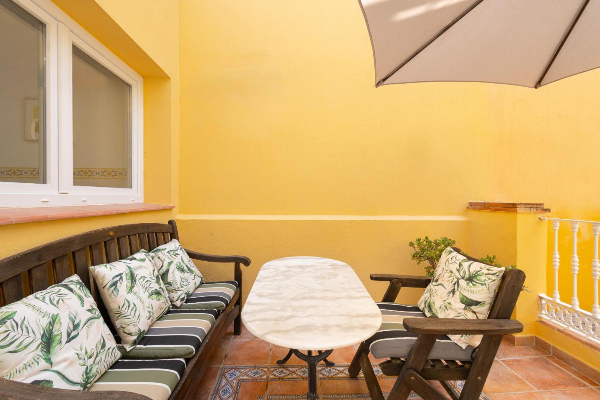 C92 - Rustic Two Bedrooms Apartment With Terrace Malaga Exterior photo